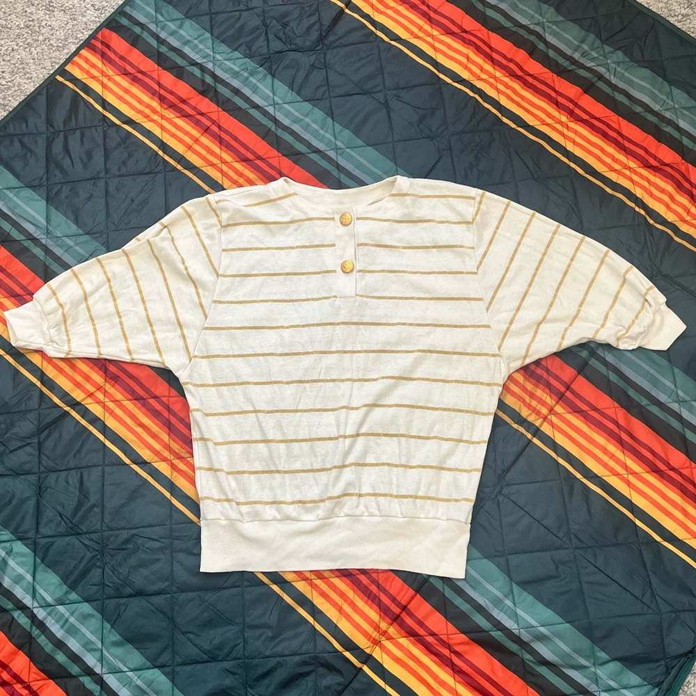 Vintage striped blouse